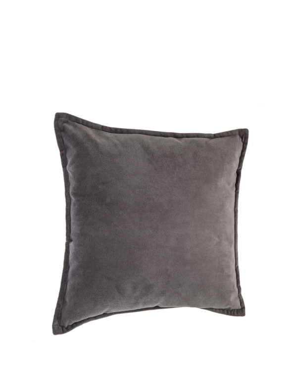 LILOU "SQUARE" - GỐI TỰA - THAN CHÌ/ ANTHRACITE