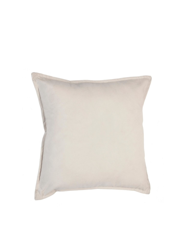 LILOU "SQUARE" - GỐI TỰA - TRẮNG/ IVORY