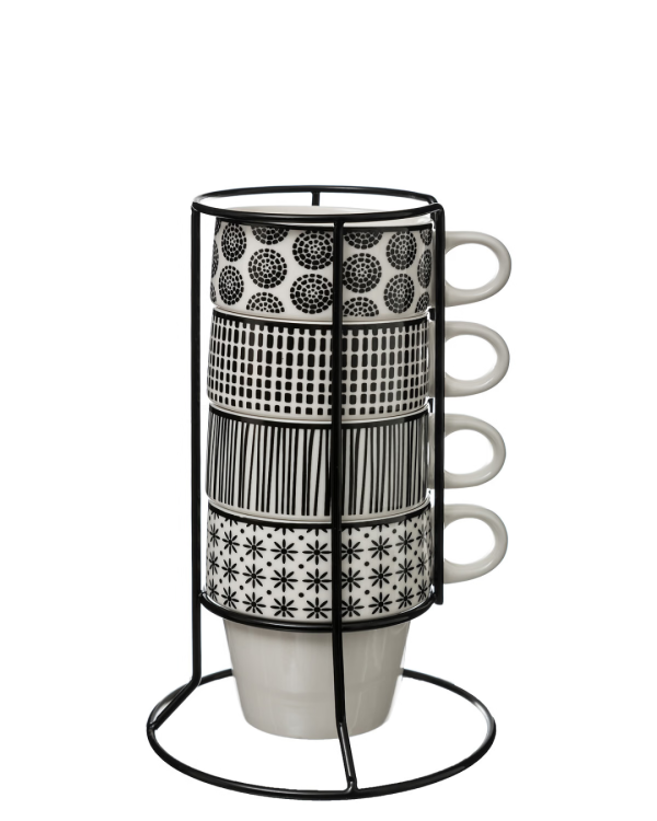 BOHEMIA - SET 4 LY CAPPUCCINO