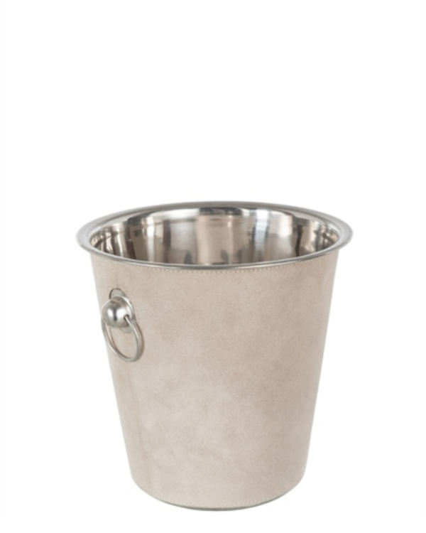 LEATHER CHAMPAGNE BUCKET - XÔ SÂM-PANH