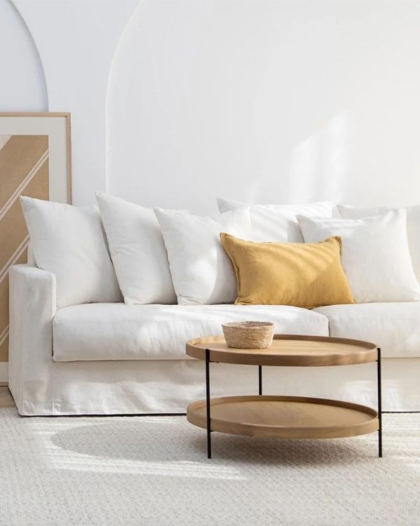 HUMLA "RAW OAK" - BÀN CÀ PHÊ