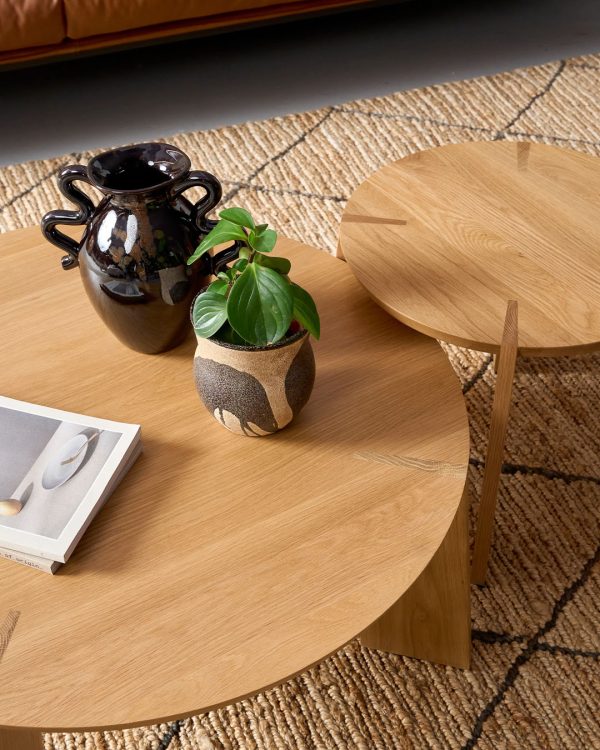 KILE "RAW OAK" - BÀN CÀ PHÊ