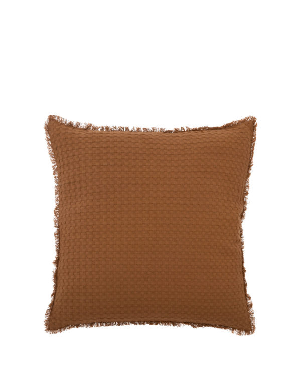 ABEILLE "SQUARE" - GỐI TỰA - HỒNG ĐẤT/ TERRACOTTA