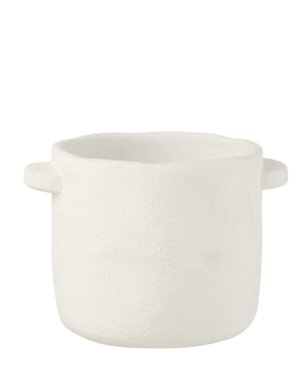 PIGNATTA "WHITE" - CHẬU CÂY