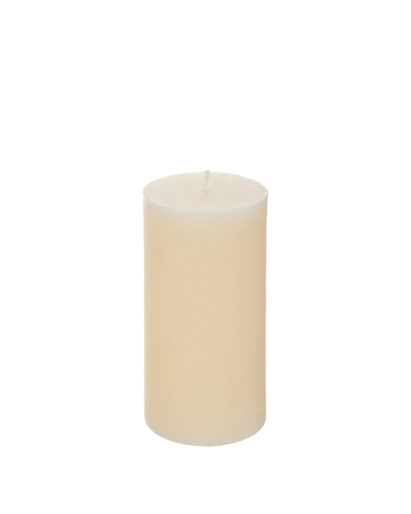 RUSTIC "TRẮNG/ IVORY 6.8x14" - NẾN TRỤ