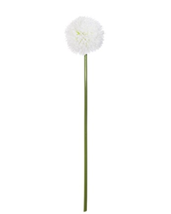 DAISY BALL - NHÁNH CÂY NHÂN TẠO - TRẮNG/ WHITE