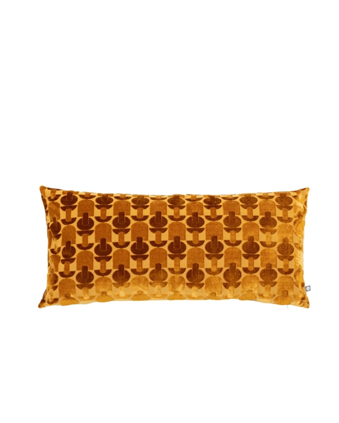 Luna lumbar cushion ocher pic 1