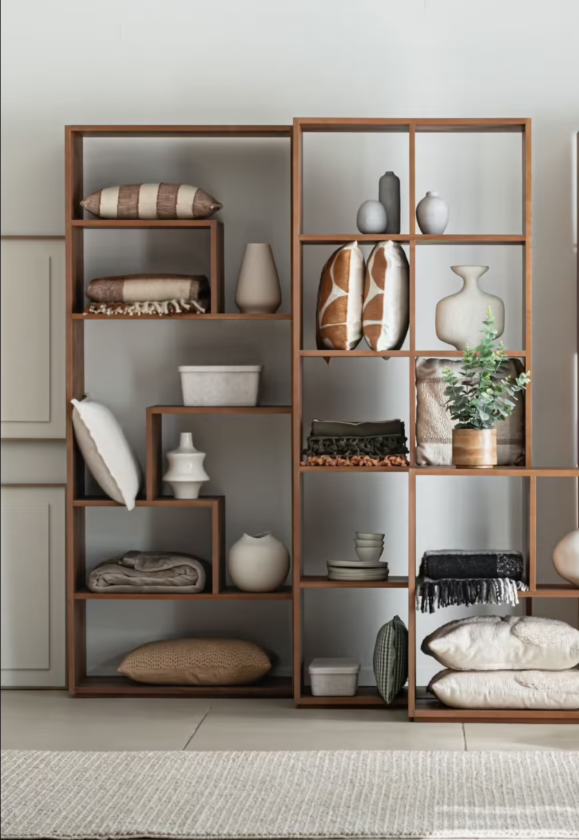 Tassia bookcase smoked 1