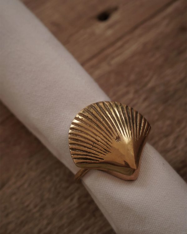 KULIT "CLAM" - NAPKIN RING