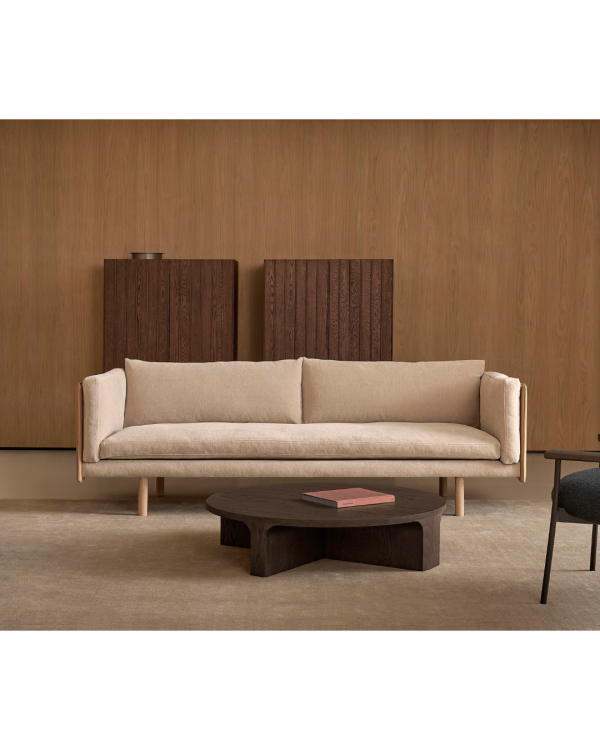 SONDER "220" - SOFA 2.5 CHỖ NGỒI - VẢI SỢI/ FABRIC WESTLAKE OATMEAL