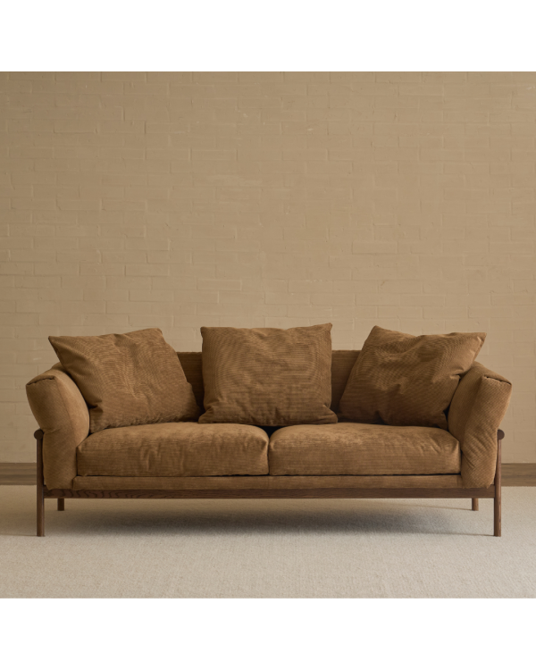 TIMM "190" - SOFA 2 CHỖ NGỒI - BỌC VẢI/ FABRIC REDFORT PRAIRIE