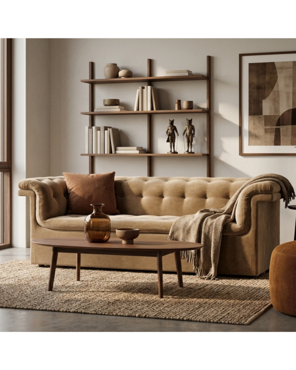 FURROW "194" - SOFA 2 CHỖ NGỒI - BỌC VẢI/ FABRIC SAFARI LION