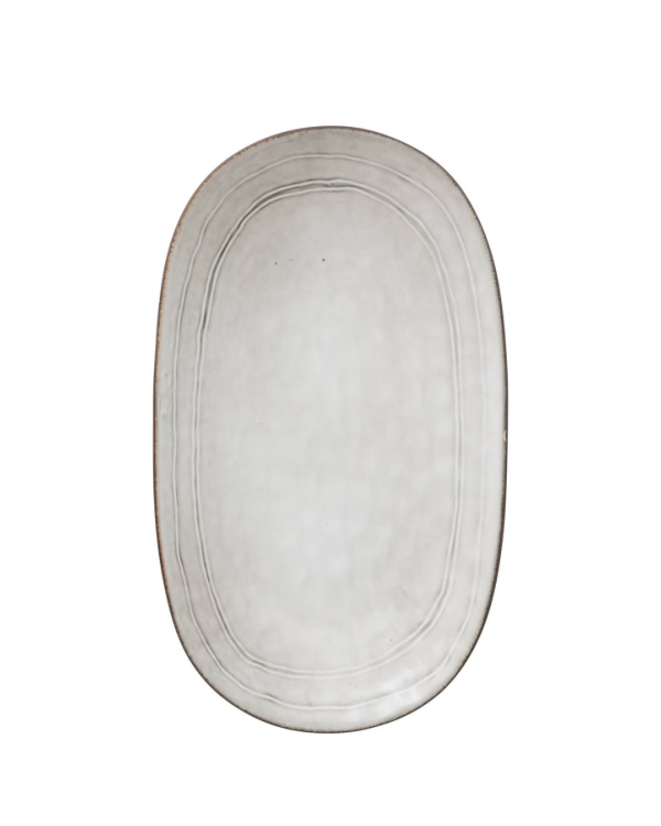 SABI "IVORY" - DĨA OVAL - L