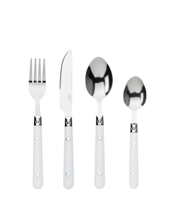 SIMPLE "WHITE"- SET DAO MUỖNG NĨA