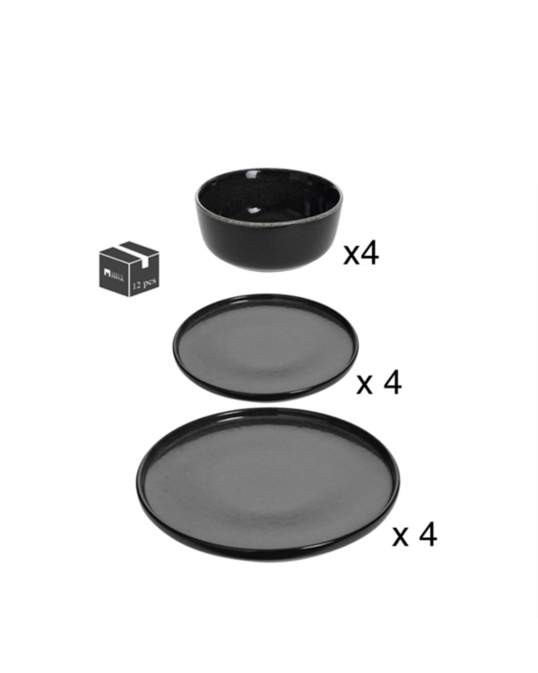 TERINC "BLACK" - DĨA SET