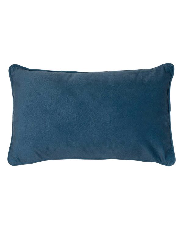 LILOU "RECTANGULAR" - GỐI TỰA - XANH LAM/ AEGAN BLUE