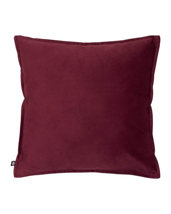 LILOU "SQUARE" - GỐI TỰA - ĐỎ/ GARNET RED