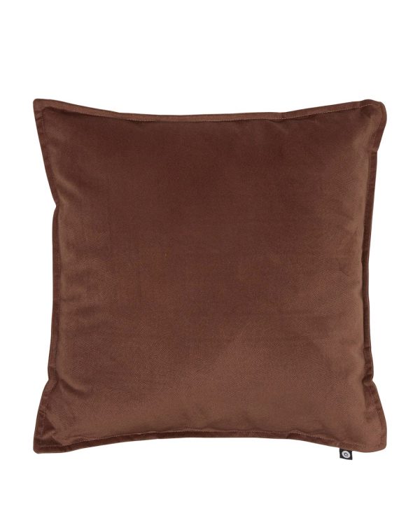 LILOU "SQUARE" - GỐI TỰA - NÂU/ TONKA BROWN
