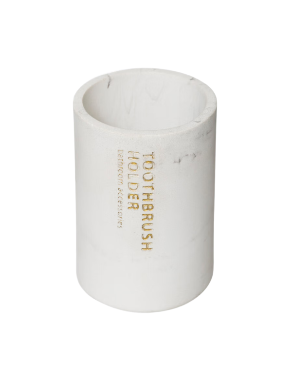 LEA "TRẮNG/ WHITE" - LỌ ĐỰNG BÀN CHẢI ĐÁNH RĂNG